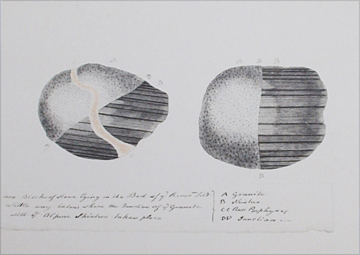 'Boulders from River Tilt, Tayside'