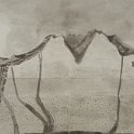'Salisbury Crags, Edinburgh - centre panel (of 3)'