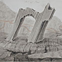 'Salisbury Crags, Edinburgh - centre panel (of 3)'